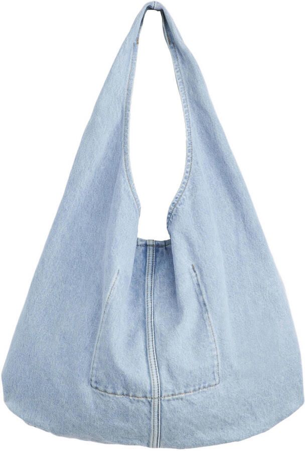 Levi's denim schoudertas Emerson lichtblauw