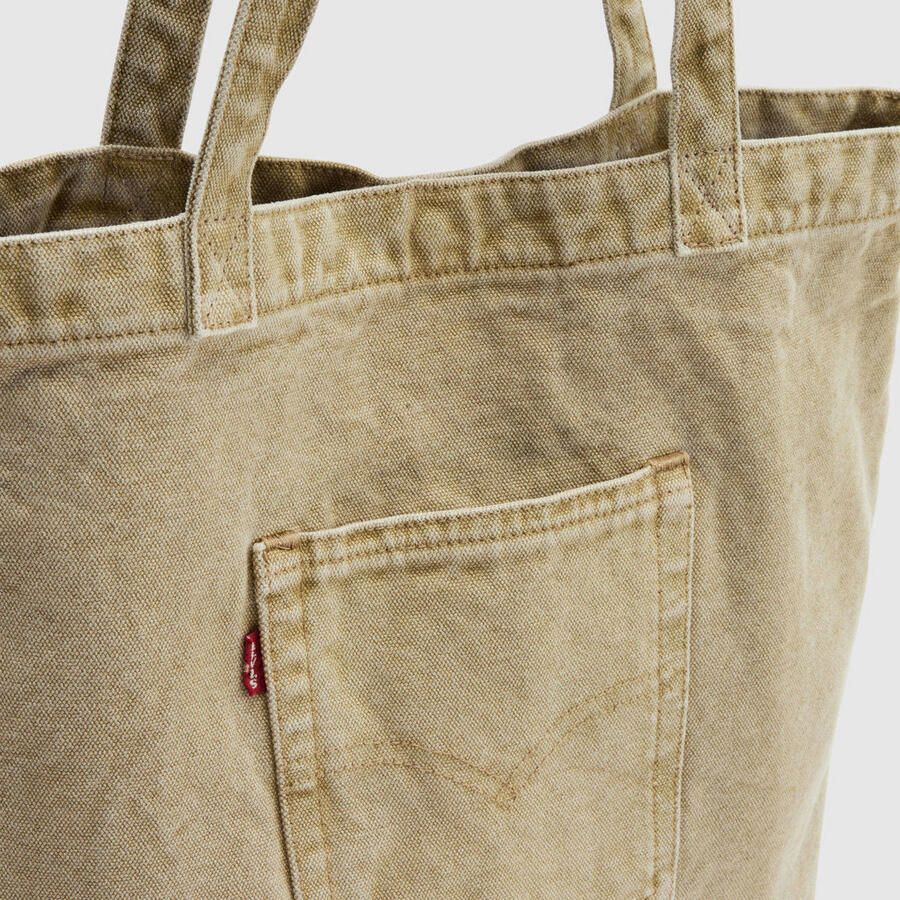 Levi's denim shopper Tote lichtbruin - Foto 3