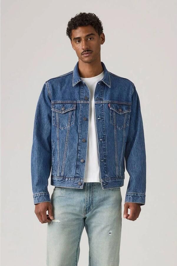 Levi's regular fit jeansjack van puur katoen model 'THE TRUCKER'
