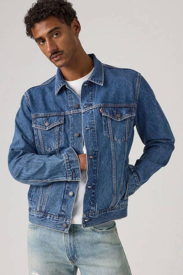 Levi's regular fit jeansjack van puur katoen model 'THE TRUCKER' - Foto 2
