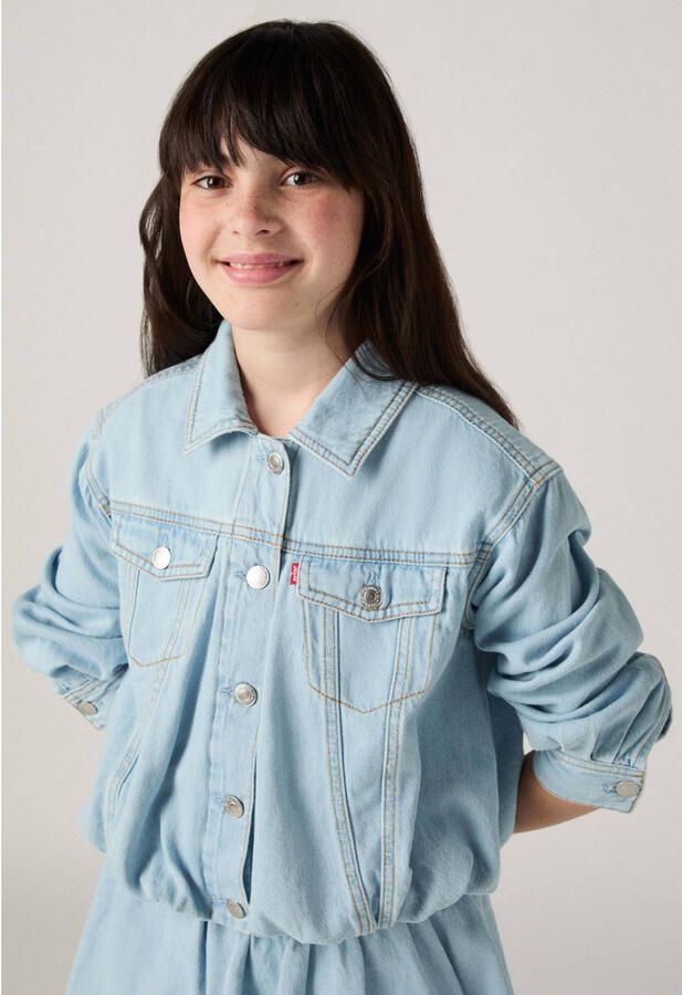 Levi's denim spijkerjas light blue denim