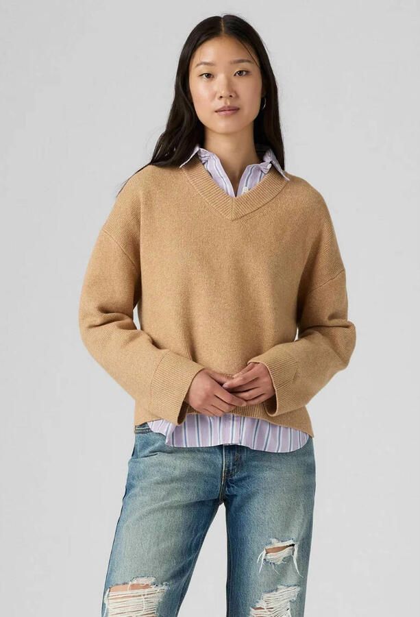Levi's gebreide trui oranje