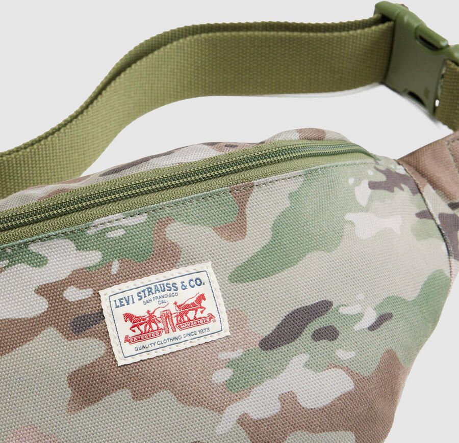 Levi's heuptas met all over print groen - Foto 2