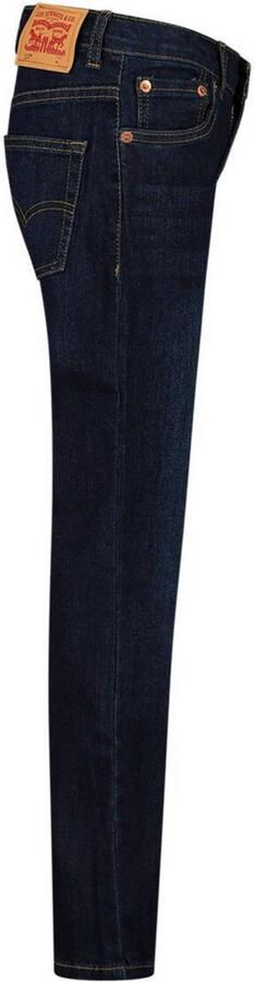 Levis Levi's high waist slim fit jeans 512 hydra Blauw Jongens Stretchdenim Effen 140 - Foto 2