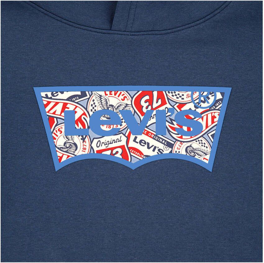 Levi's hoodie donkerblauw