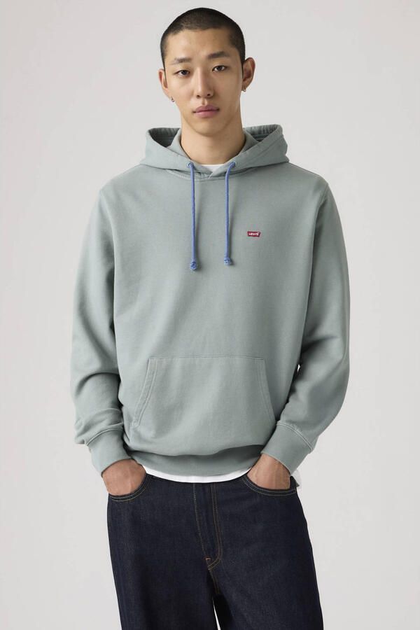 Levi's hoodie grijsblauw
