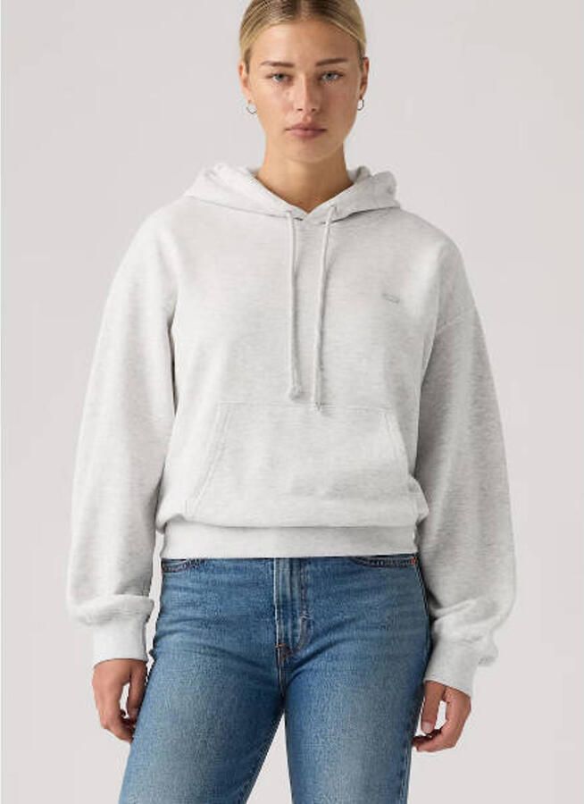 Levi's Regular fit hoodie van katoenmix