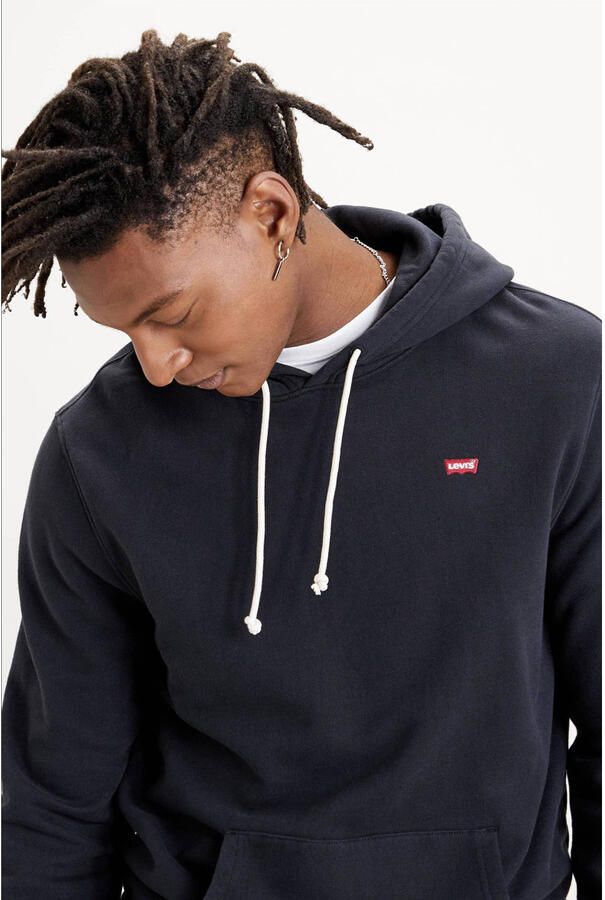 Levi's Hoodie Sweatshirt Klassiek Zacht Comfortabel Casual Black Heren - Foto 2
