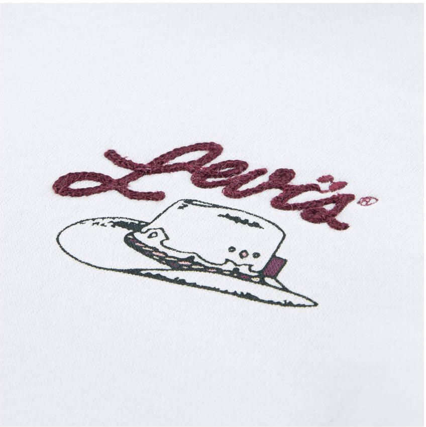 Levi's Kidswear Hoodie LVG MEET AND GREET WESTERN met grote western-rugprint voor meisjes