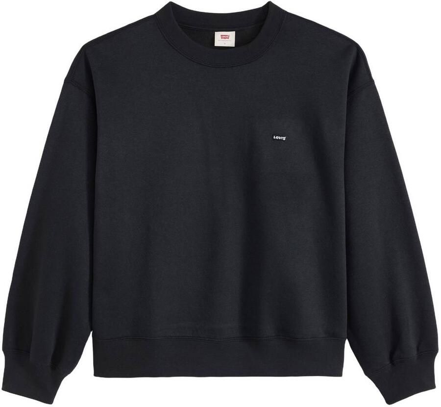 Levi's katoenen sweater met logo zwart - Foto 2