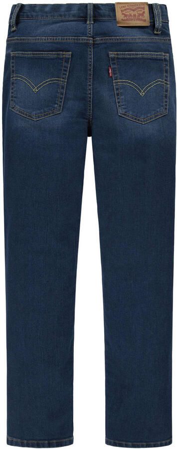 Levis Levi's Kids 502 tapered fit jeans garland Blauw Jongens Stretchdenim Effen 152 - Foto 3