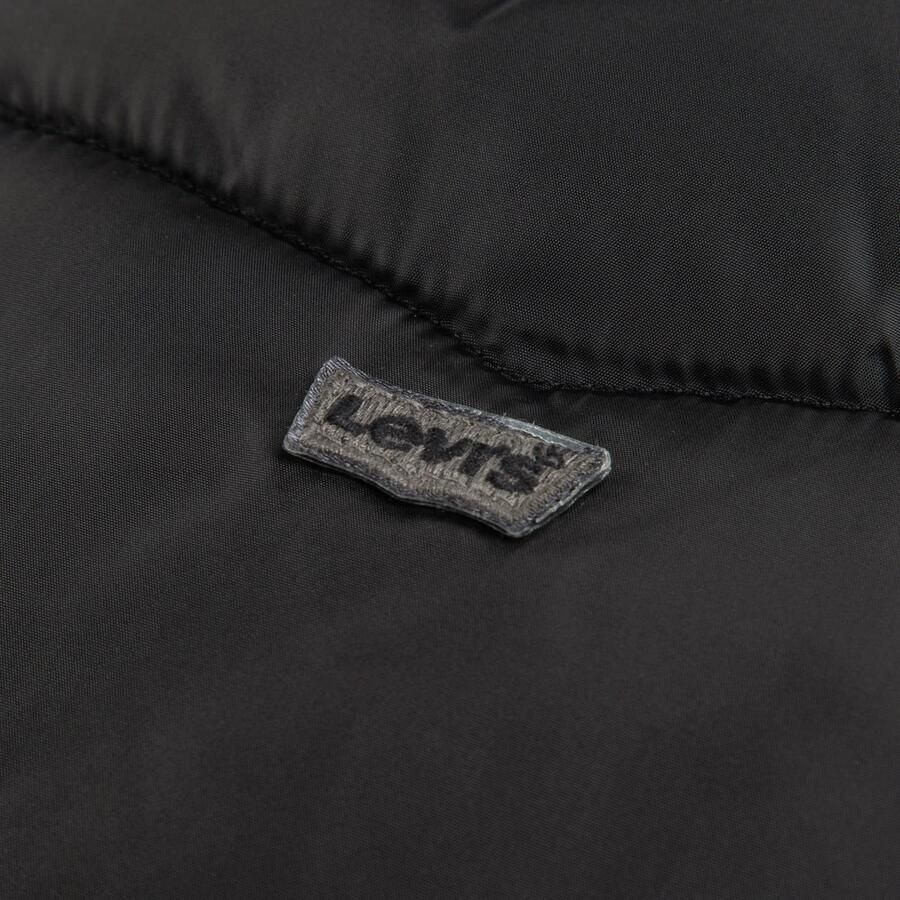 Levi's Kids gewatteerde winterjas met print zwart - Foto 2