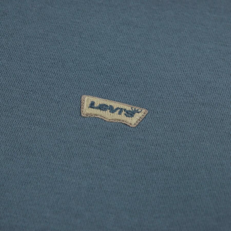 Levi's Kids hoodie donkerblauw Sweater Effen