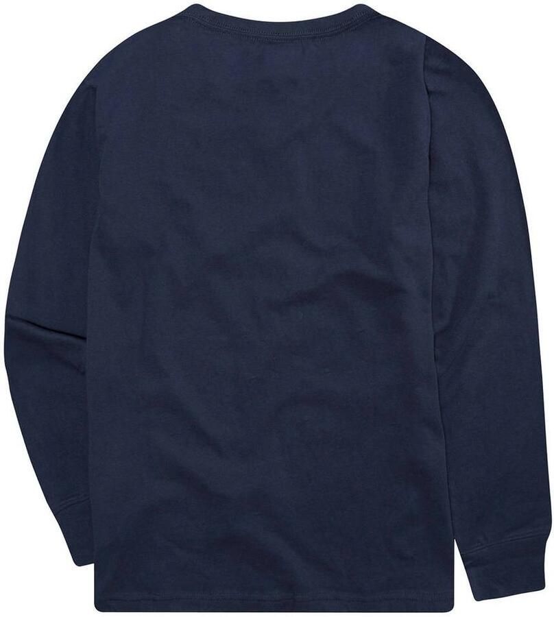 Levi's Kidswear Shirt met lange mouwen L S BATWING TEE met logo print voor jongens