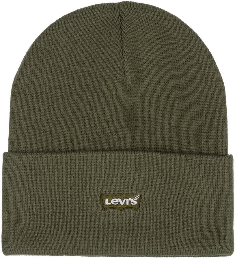 Levi's Kids muts met logo groen Jongens Acryl Logo