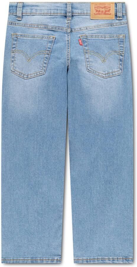 Levi's Kids straight leg jeans lichtblauw denim
