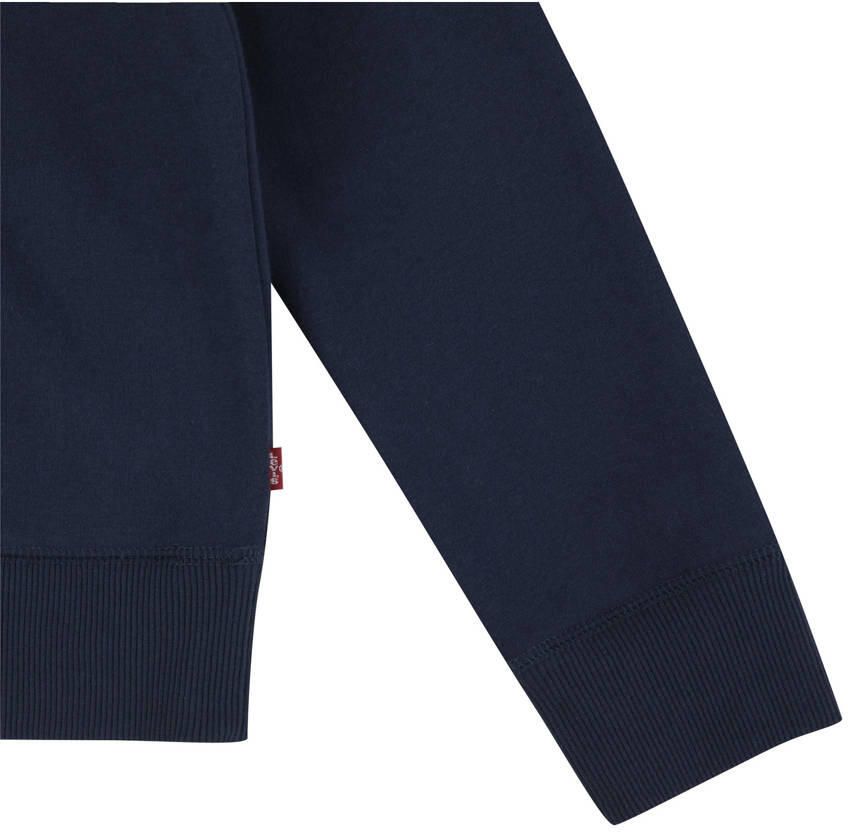 Levis Levi's Kids sweater Batwing met logo donkerblauw Logo 140