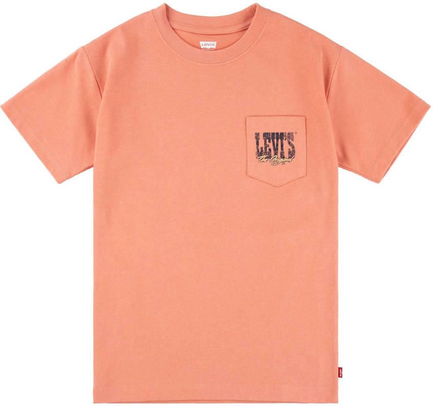 Levi's Kids T-shirt oranje - Foto 1
