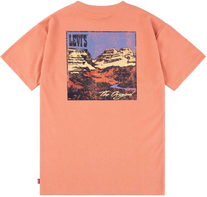 Levi's Kids T-shirt oranje - Foto 3