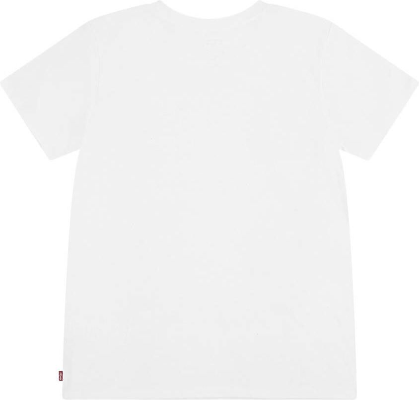 Levis Levi's Kids T-shirt SPORTSWEAR met logo wit rood blauw Meisjes Katoen Ronde hals 140 - Foto 2