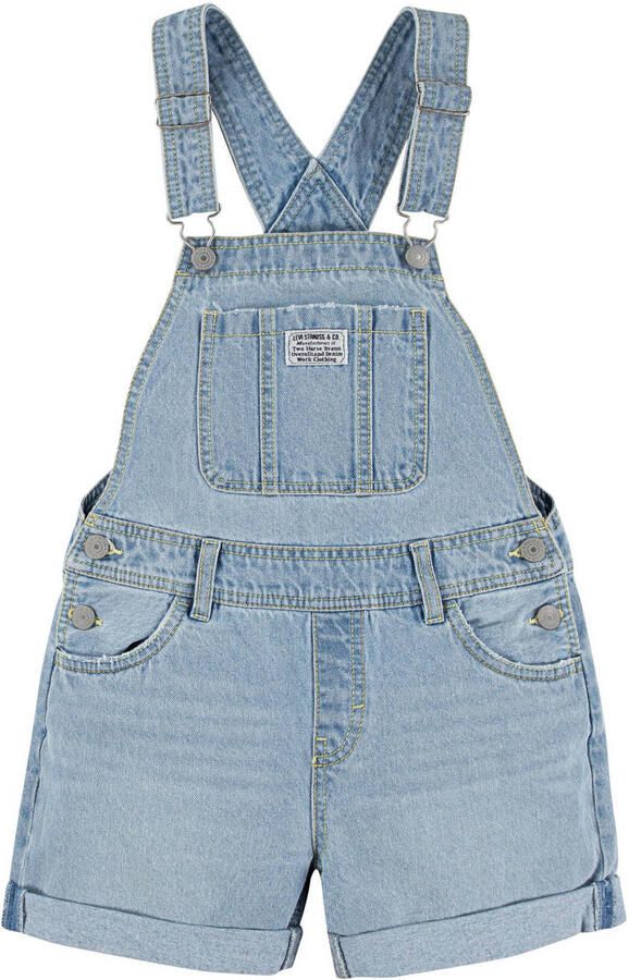 Levi's Kids tuinbroek light blue denim - Foto 3
