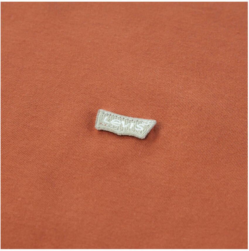 Levi's Kidswear Shirt met lange mouwen LVB LS GRAPHIC TEE SHIRT met logo borduursel voor jongens