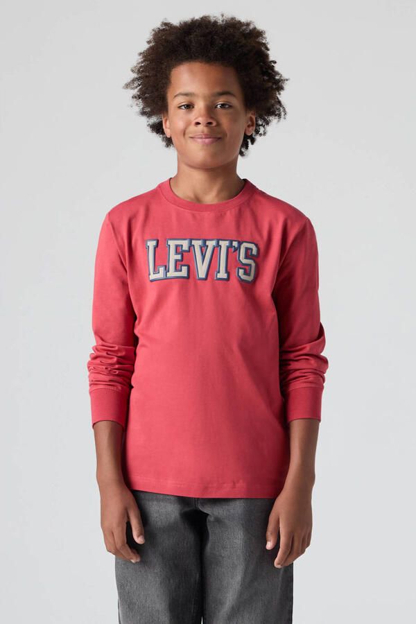 Levi's longsleeve rood - Foto 3