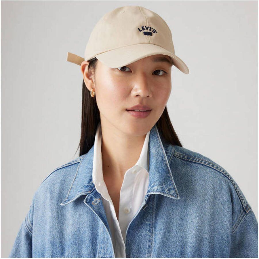Levi's Baseball pet LAZY GIRL LOGO met merklogoborduursel - Foto 2