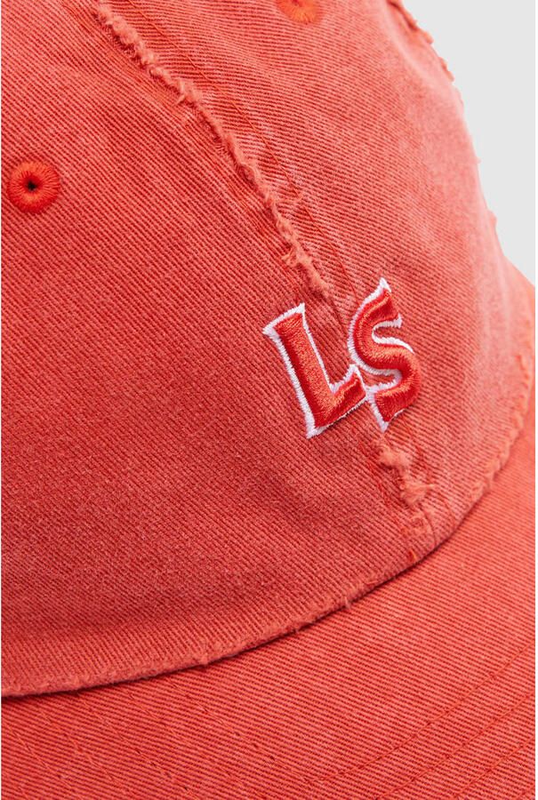 Levi's pet LS Monogram rood - Foto 2