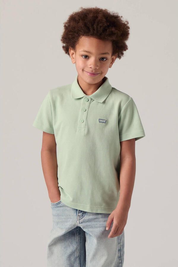 Levi's polo mintgroen
