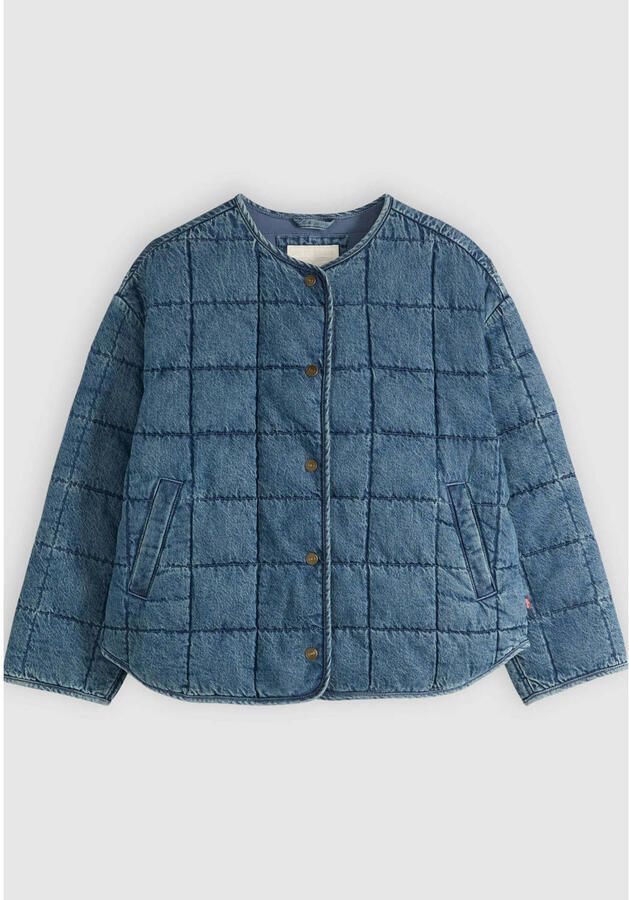 Levi's pufferjas medium blauw denim - Foto 2