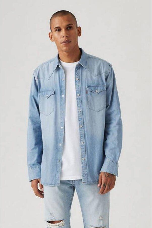 Levi's Overhemd Lange Mouw Levis Barstow Western Standard Esta Noche - Foto 5