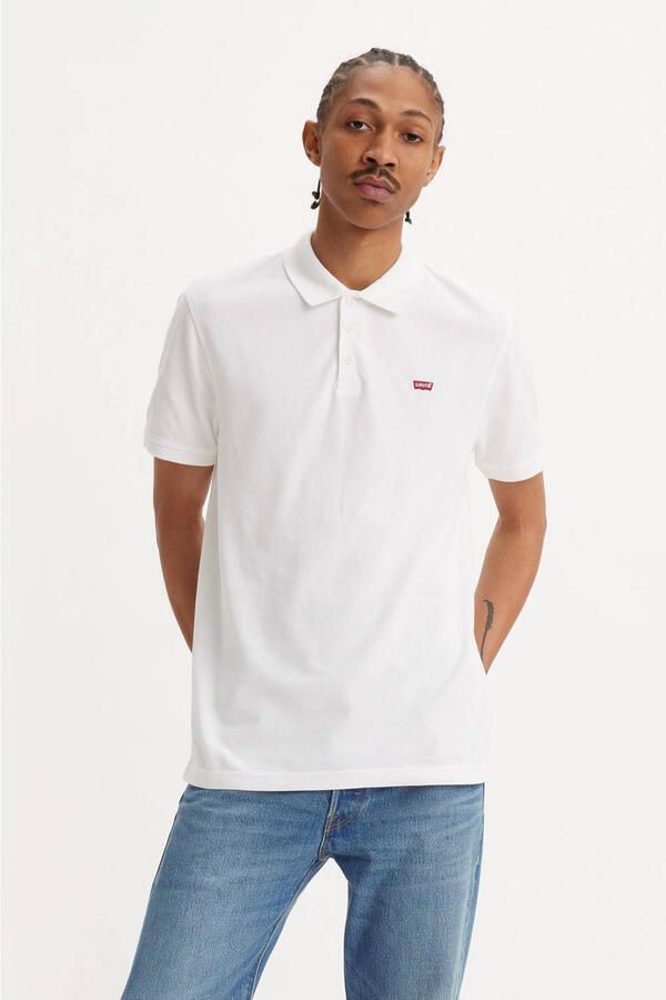 Levi's Poloshirt LE NEW LEVIS HM POLO met klein batwing-logo - Foto 4