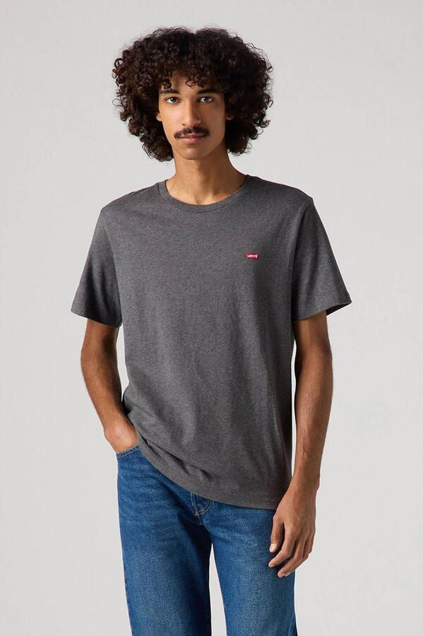 Levi's Klassieke katoenen T-shirts en Polos in Grijs Gray Heren - Foto 2