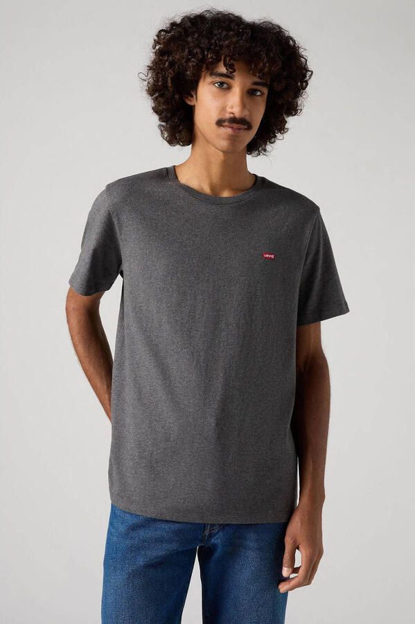 Levi's Klassieke katoenen T-shirts en Polos in Grijs Gray Heren