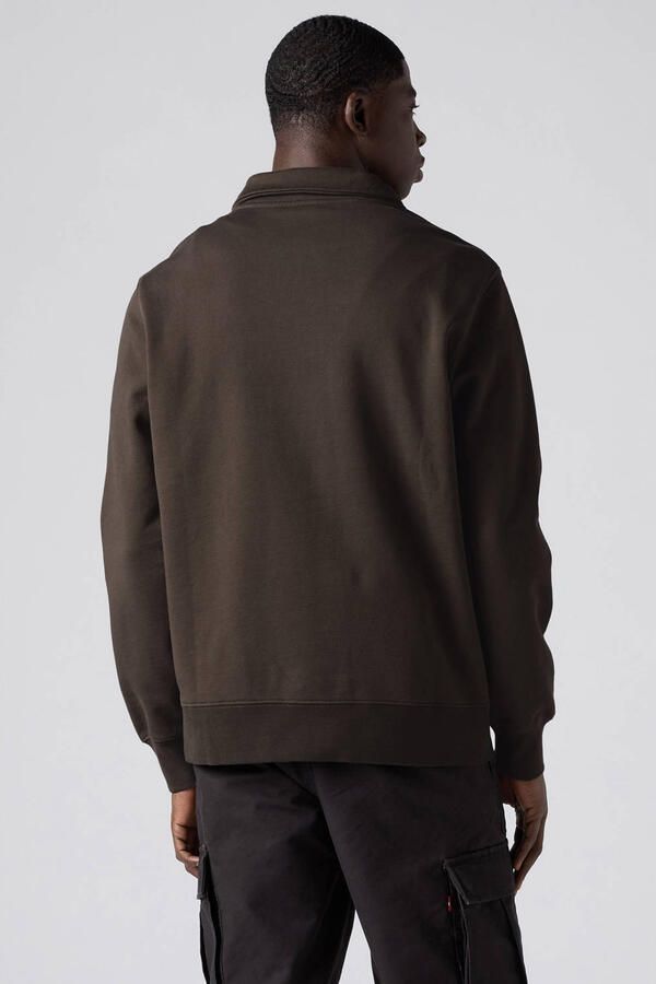 Levi's regular fit trui donkerbruin - Foto 3