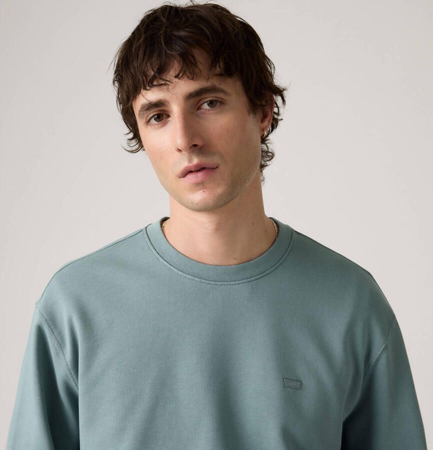 Levi's regular fit trui grijsblauw