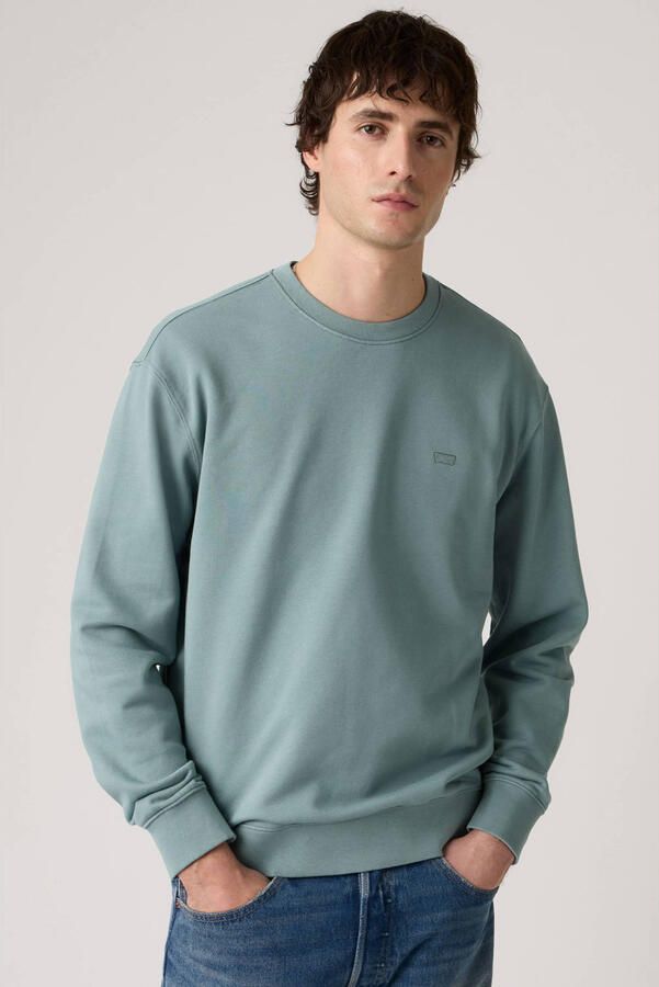 Levi's regular fit trui grijsblauw - Foto 2