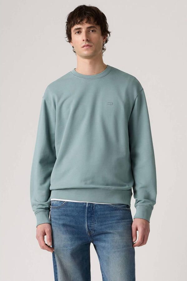 Levi's regular fit trui grijsblauw - Foto 3