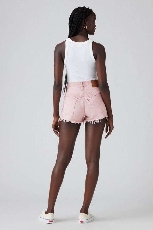 Levis LEVI'S 501 Shorts Pink- Dames Pink