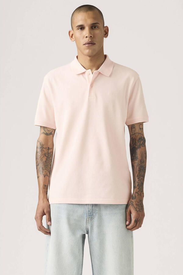 Levi's regular polo lichtroze