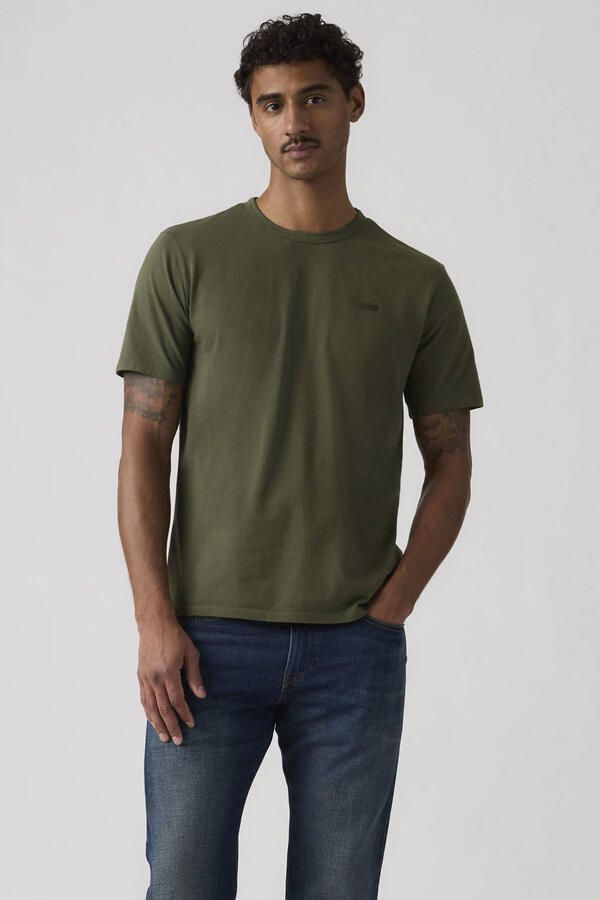 Levi's regular fit T-shirt van puur katoen