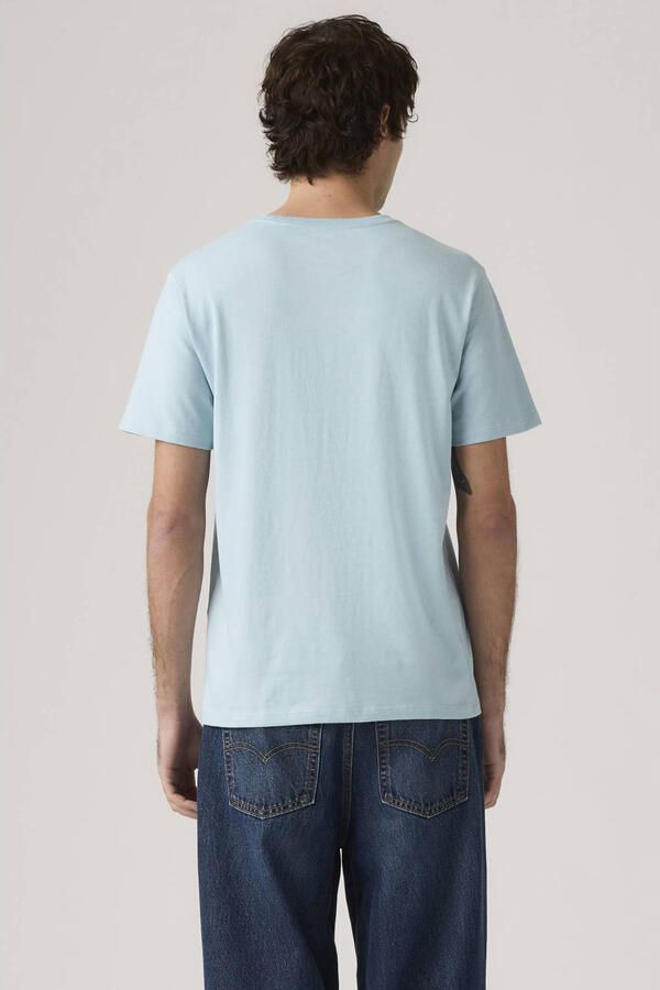 LEVI'S Heren Polo's & T-shirts Ss Original Hm Tee Lichtblauw - Foto 7