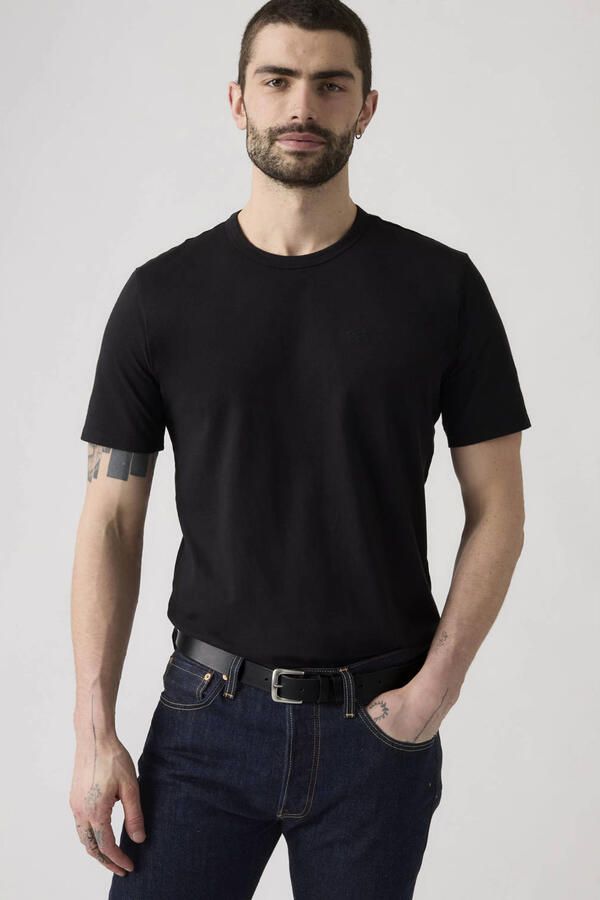 Levi's regular fit T-shirt van puur katoen