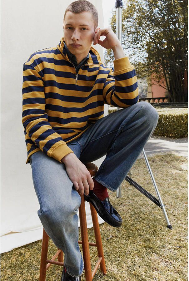 Levi's relaxed fit sweatshirt van pure katoen model 'Cameron' - Foto 3