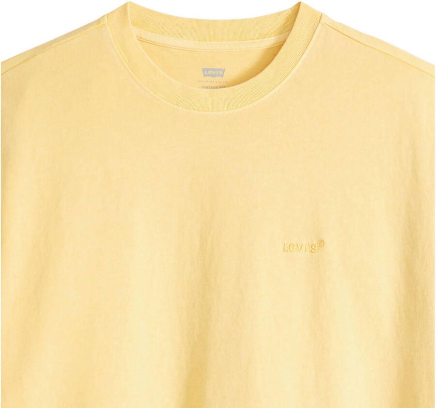 Levi's T-shirt Korte Mouw Levis T-Shirt Vintage Geel - Foto 2