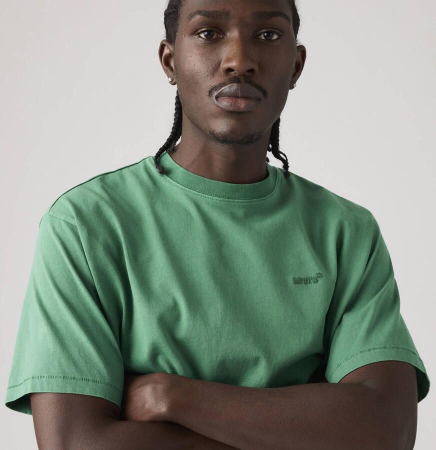 Levi's relaxed T-shirt groen - Foto 2
