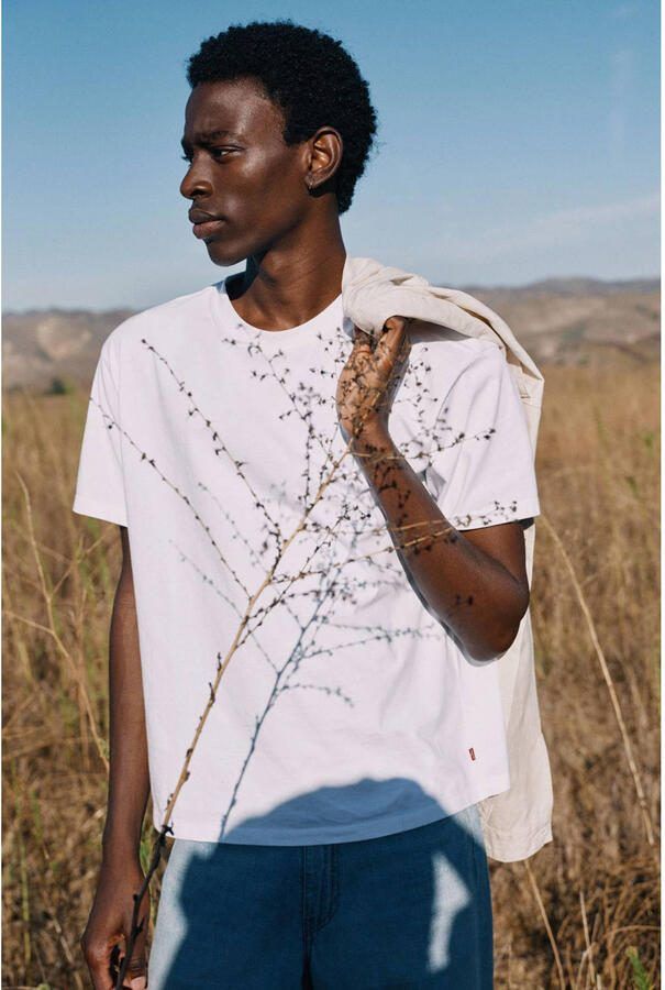 Levi's Shirt met ronde hals LE RED TAB VINTAGE TEE in klassiek ontwerp - Foto 5