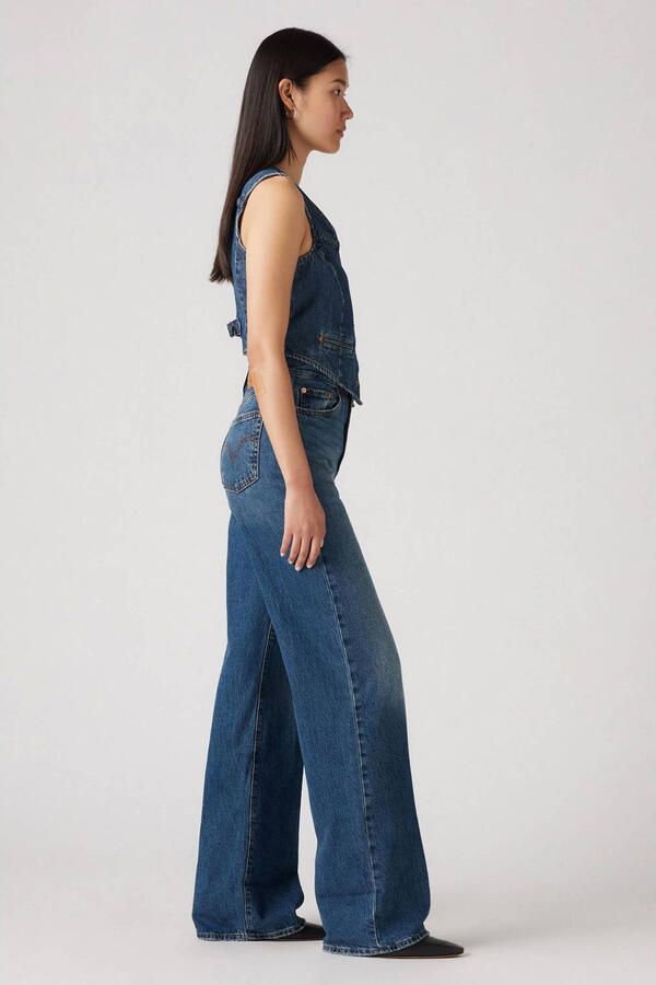 Levi's RIBCAGE WIDE LEG H223 ROSIE PO high waist wide leg jeans - Foto 7