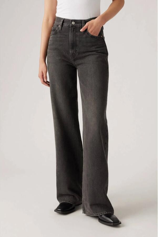 Levi's RIBCAGE WIDE LEG H223 ROSIE PO high waist wide leg jeans - Foto 2